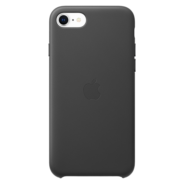 Apple iPhone SE Leather Case Black