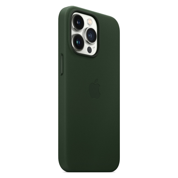 iPhone 13 Pro Leather Case MagSafe Sequoia Green MM1G3ZM
