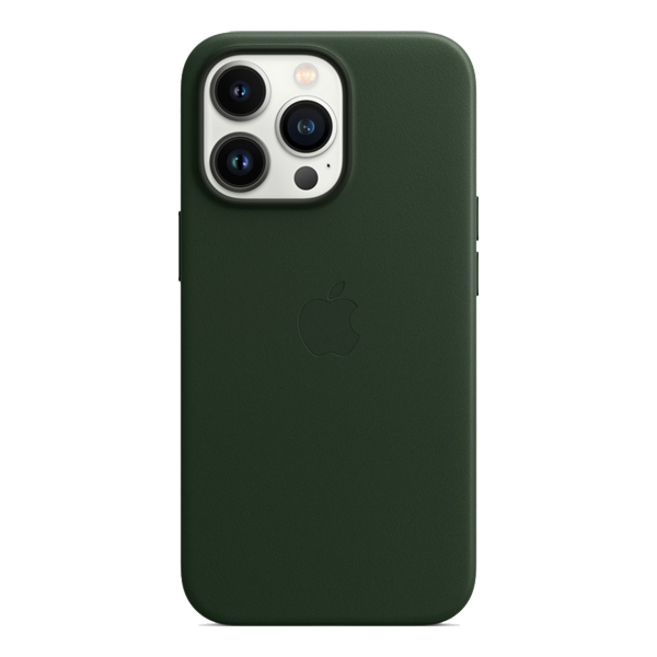 iPhone 13 Pro Max Leather Case MagSafe Sequoia Green MM1Q3ZM