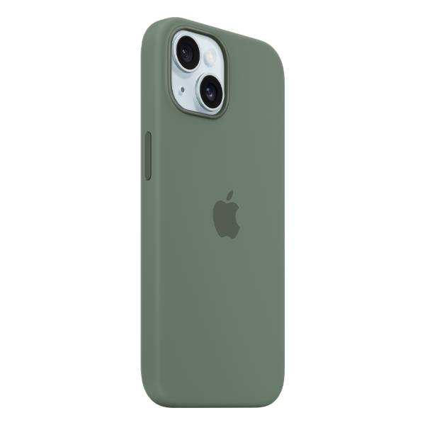 Husa iPhone 15 Silicone Case MagSafe Cypress