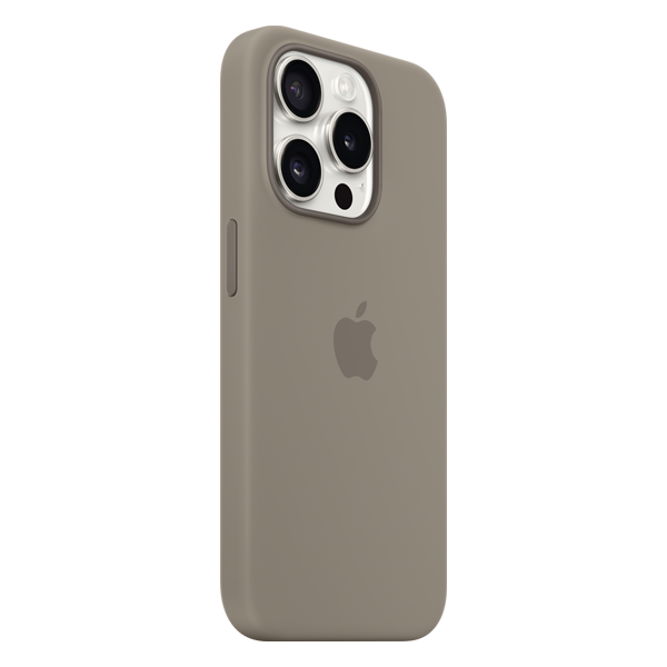 Husa iPhone 15 Pro Silicone Case MagSafe Clay