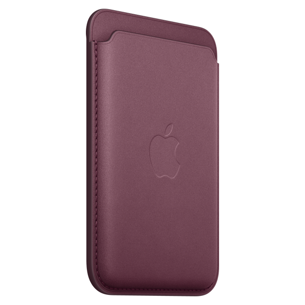 Husa iPhone FineWoven Wallet MagSafe Mulberry