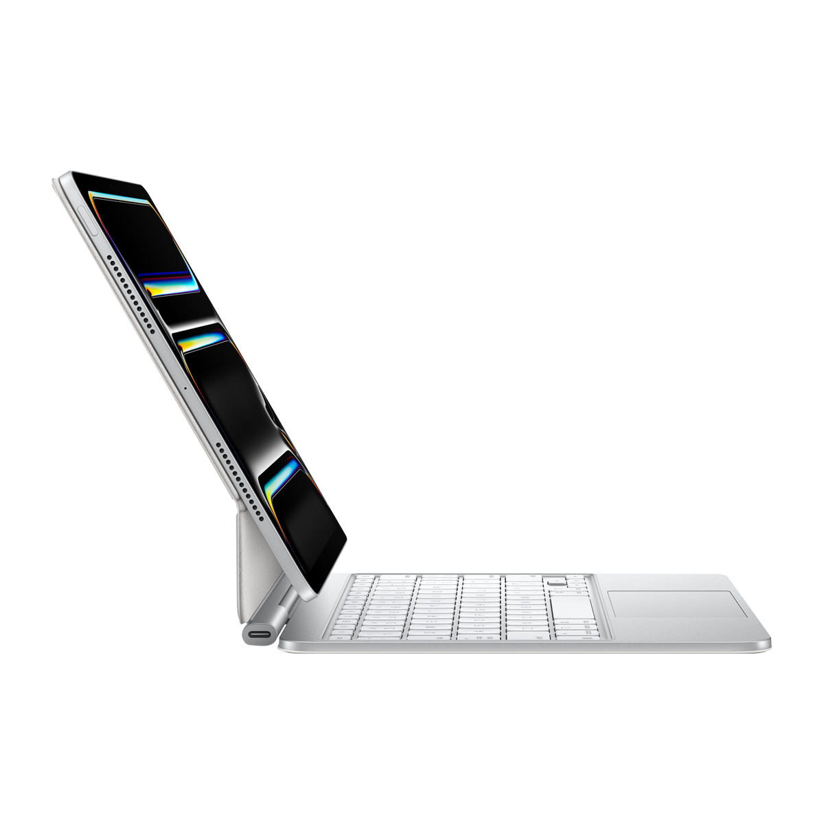Apple MagicKeyboard iPad Pro 11 M4 5th 2024 RO White MWR03RO