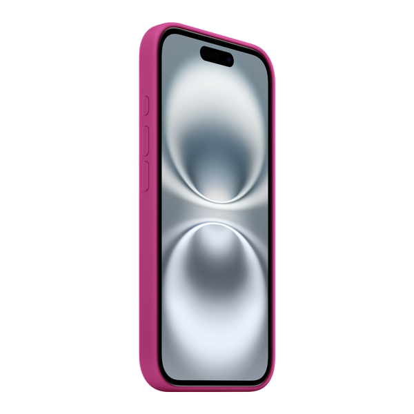 Apple iPhone 16 Plus Husa Silicon MagSafe Fuchsia