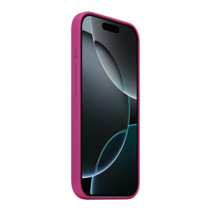 Apple iPhone 16 Pro Husa Silicon MagSafe Fuchsia