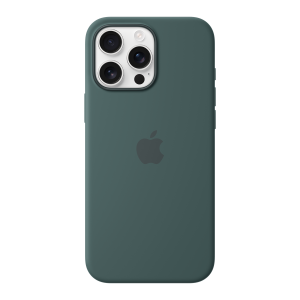 Apple iPhone 16 Pro Husa Silicon MagSafe Lake Green