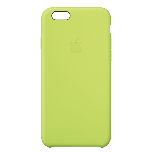 Carcasa verde silicon iPhone 6