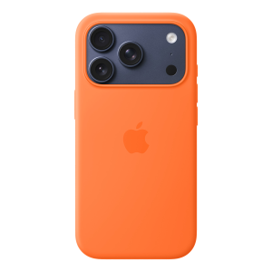 Apple iPhone 17 Pro Silicone Husa MagSafe Orange