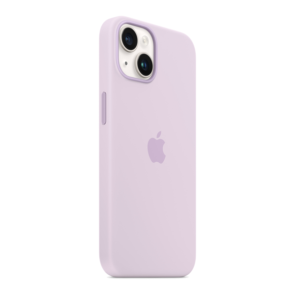  iPhone 14 Plus Silicone Case MagSafe Lilac