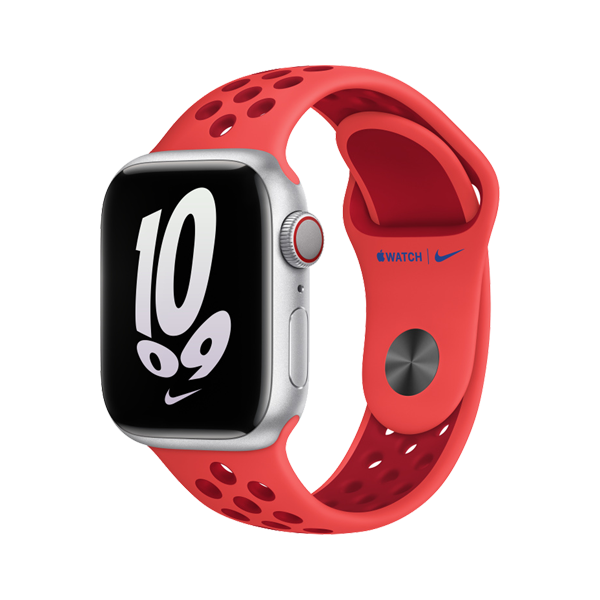 Bratara Apple Watch 41mm Bright Gym Red Nike Sport Band