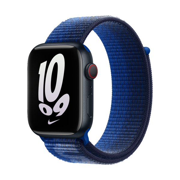 Bratara Apple Watch 45mm Royal Navy Nike Sport Loop