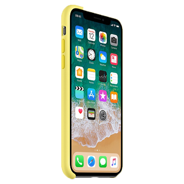 Apple iPhone X Silicone Case - Lemonade