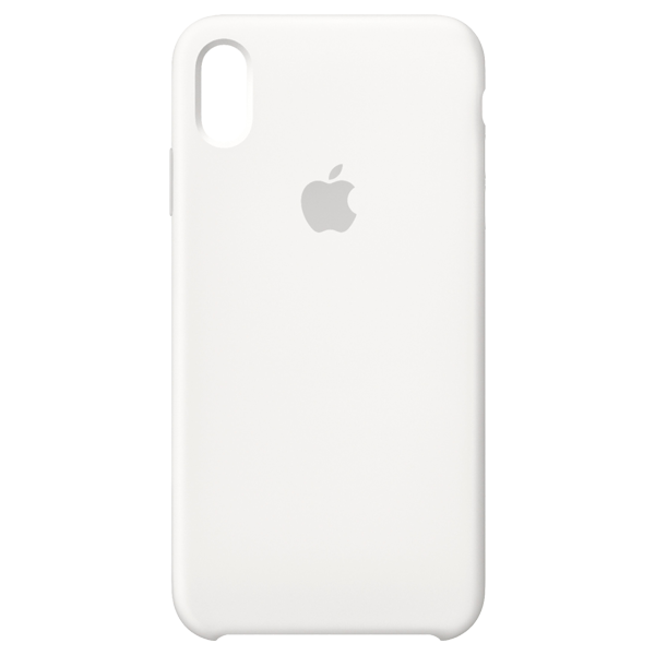 Apple iPhone XS Silicone Case White