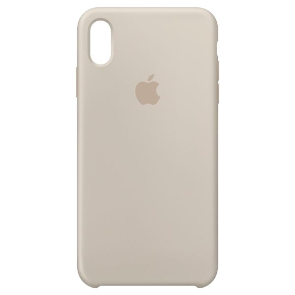 Apple iPhone XS Silicone Case Stone