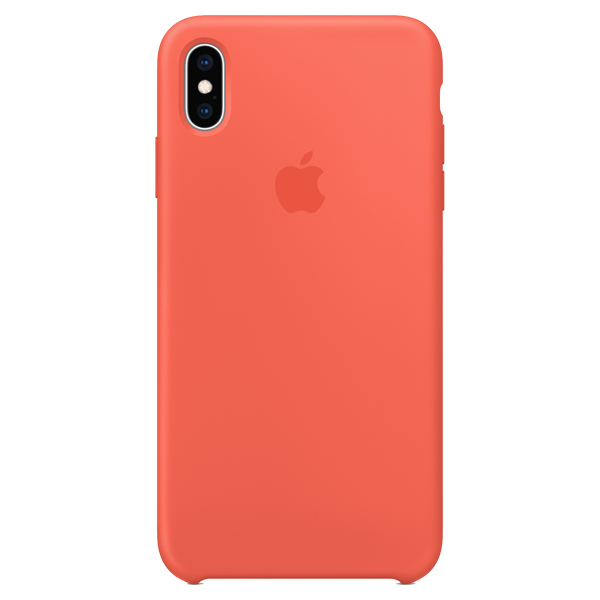 Apple iPhone XS Silicone Case Nectarine