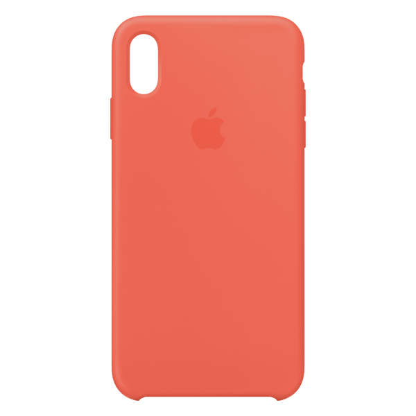 Apple iPhone XS Silicone Case Nectarine