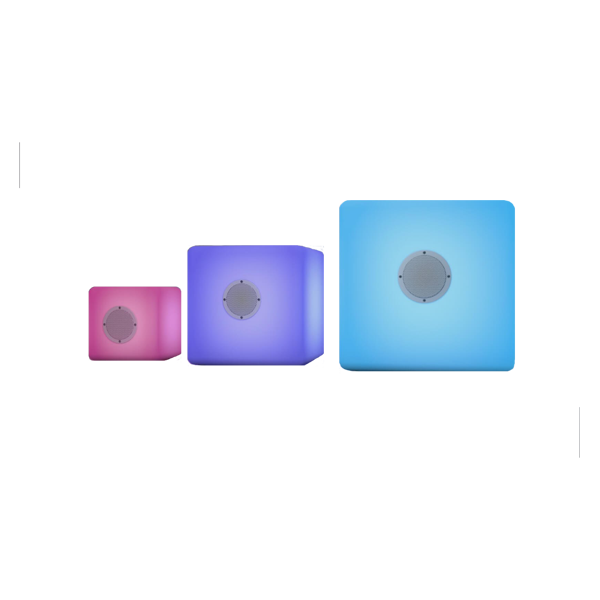 colorblock color light bluetooth speaker