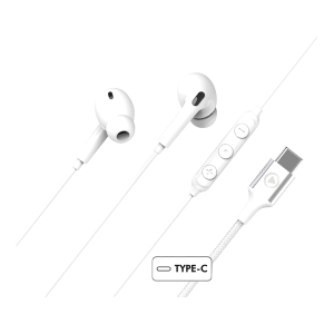 BigBen casti cu fir In-ear USB-C White