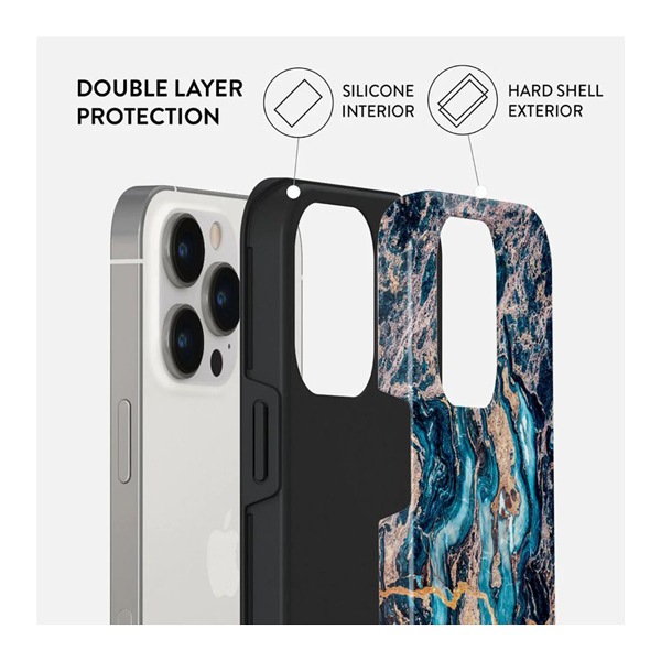 Burga husa dual layer Mystic River iPhone 16 Pro Max