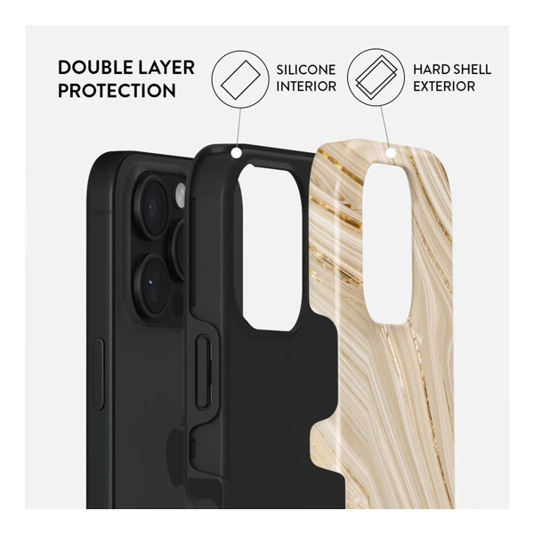 Burga husa dual layer Full Glam iPhone 16 Pro