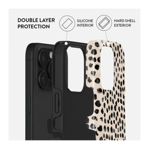 Burga husa dual layer Almond Latte iPhone 16 Pro Max