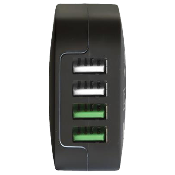 Celly incarcator priza turbo 4USB 4.8A Black