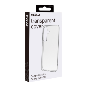 Celly husa silicon transp Samsung S25 Plus 5G