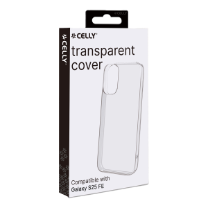 Celly husa silicon transparenta Samsung S25 FE