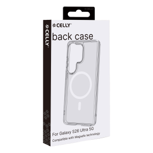 Celly husa silicon MagSafe Galaxy S26 Ultra transparent