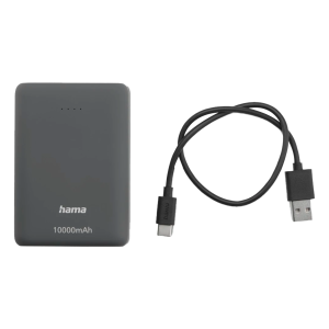 Hama baterie externa S 10HD 10000mAh USBC 2USBA 86413 Grey