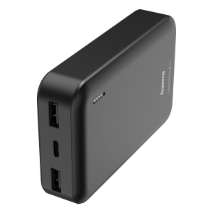 Hama baterie externa 10000mAh USB-C 2USB-A Anthracite
