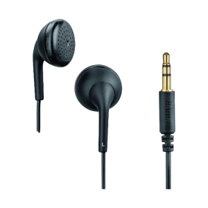 Hama casti Bubbly II in-ear jack Black