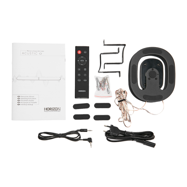 Horizon Soundbar Acustico HAV-S2860 50W 2.0 HDMI Black
