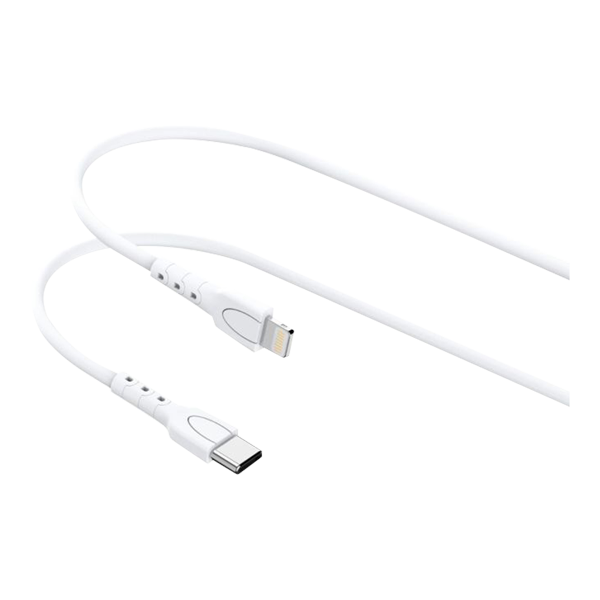 Lemontti cablu type-C to Lightning 25W 1.2m White