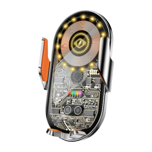 Lemontti suport auto wireless 15W automat cablu