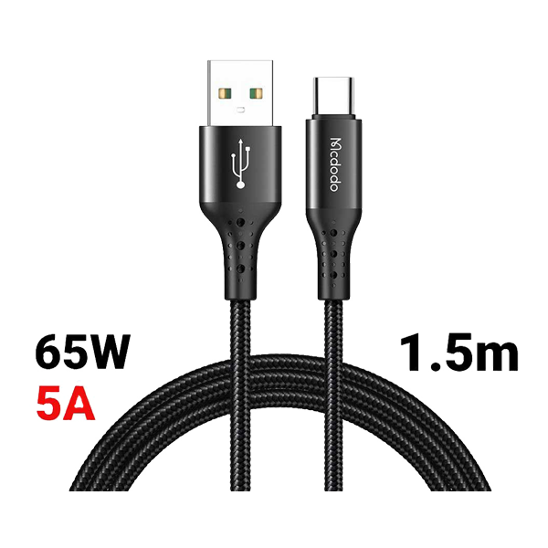 Mcdodo cablu Nest Series Type-C 1.5m 5A Black