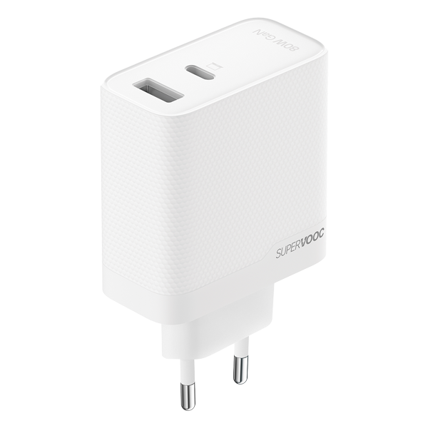 OPPO adaptor priza SUPERVOOC 80W GaN alb 631449000032
