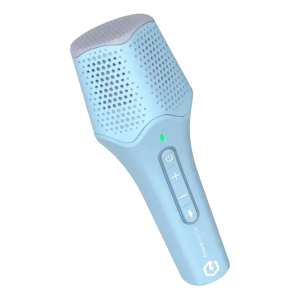 Power Locus set boxa portabila Aero cu microfon Blue