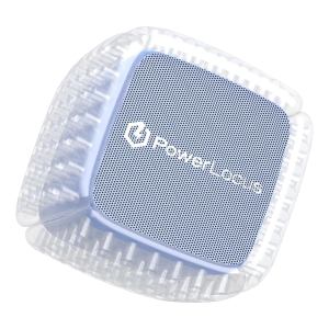 Power Locus set boxa portabila Aero cu microfon Blue