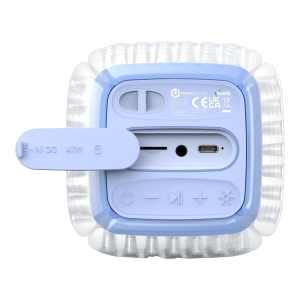 Power Locus set boxa portabila Aero cu microfon Blue