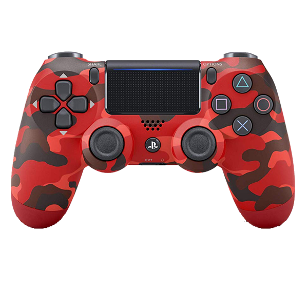 Playstation 4 Controller Dualshock 4 Red Camouflage
