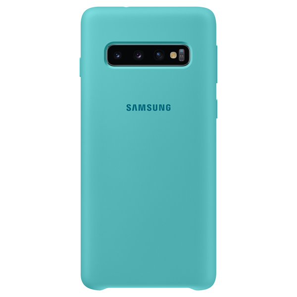 Samsung silicone cover Galaxy S10 Green