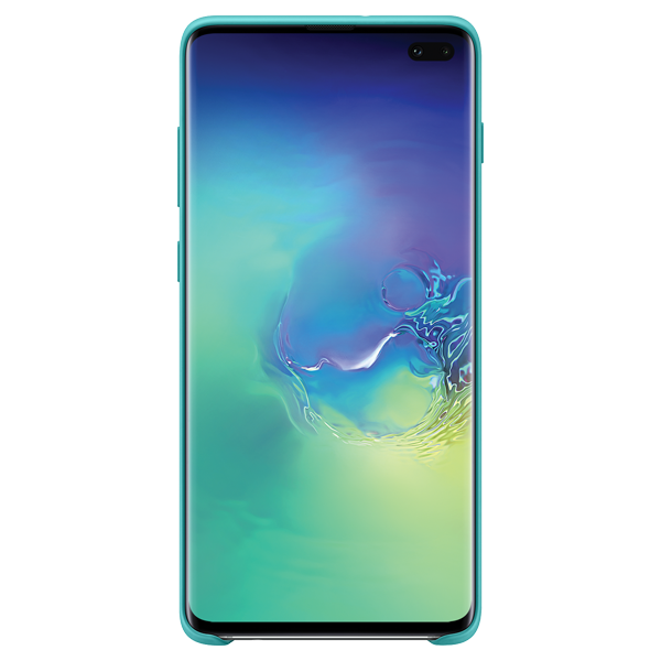 Samsung silicone cover Galaxy S10 Green