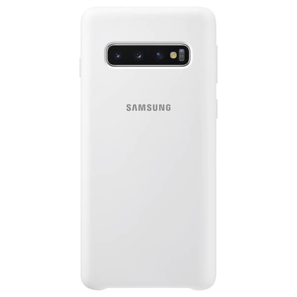 Samsung silicone cover Galaxy S10 White