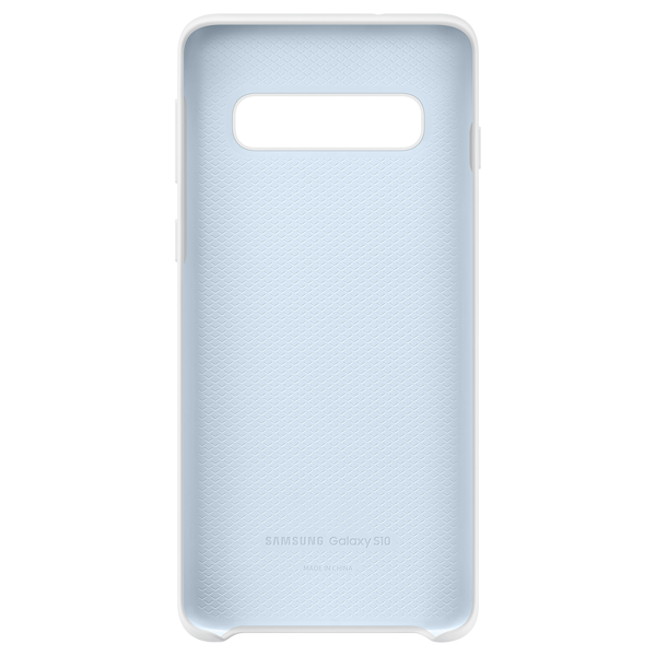 Samsung silicone cover Galaxy S10 White