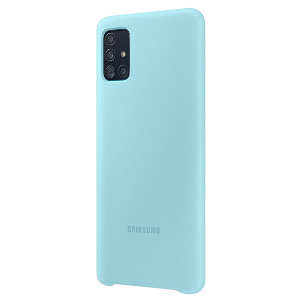 Samsung A51 Silicone Cover Blue