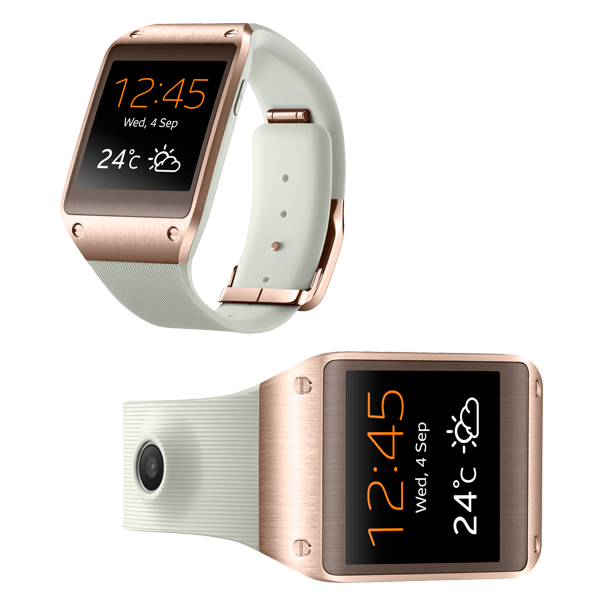 Samsung Galaxy Gear alb aramiu