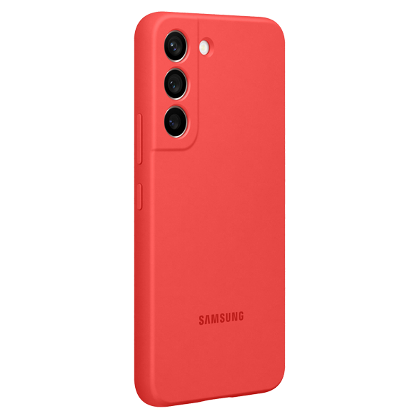 Samsung S22 5G Silicone Cover Coral