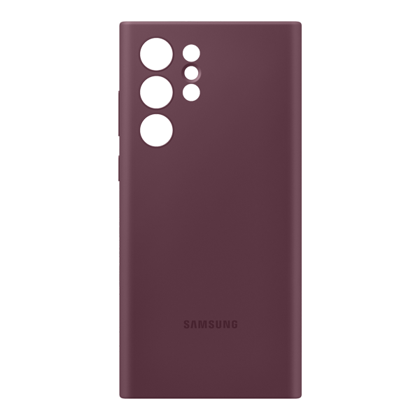 Samsung S22 Ultra 5G Silicone Cover Burgundy EFPS908TEEGWW