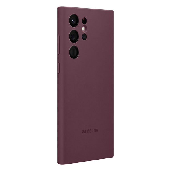 Samsung S22 Ultra 5G Silicone Cover Burgundy EFPS908TEEGWW